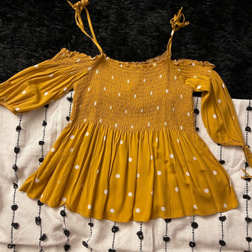 Smocked top